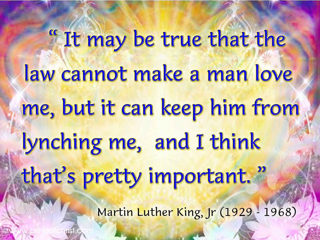 Words of Martin Luther King Background