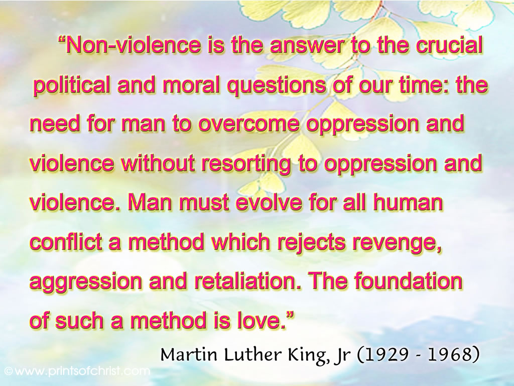 Words of MLK Background