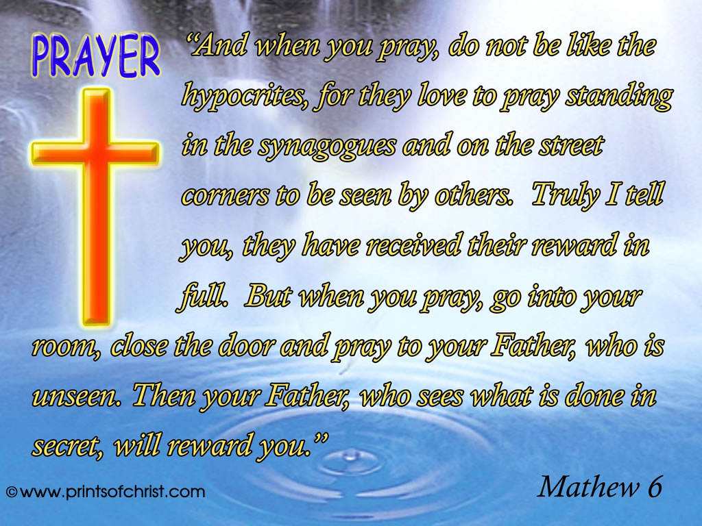 Prayer Mathew 6 image