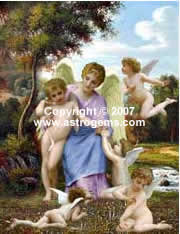 Angels painting