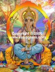 Canvas print of Ganesha