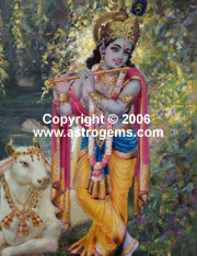 Color pictures of Krishna