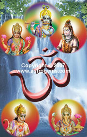 shiva krishna hanuman
