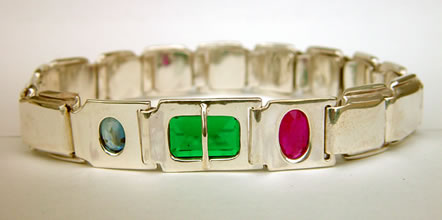 starter crystal healing bangle