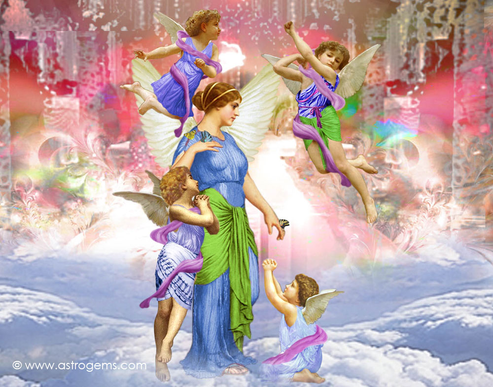 free images of angels. ANG38 Free angel poster