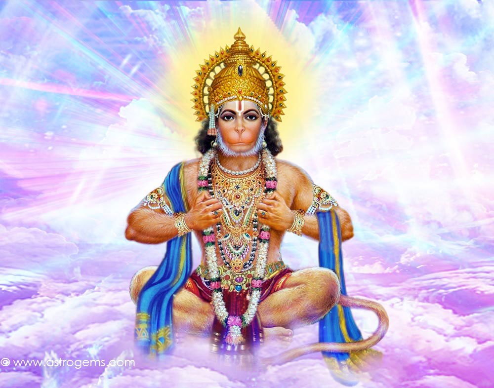wallpaper god hanuman. HAN18 Hindi God
