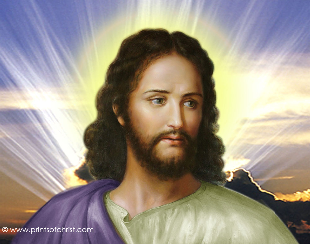 Jesus with Sky Background