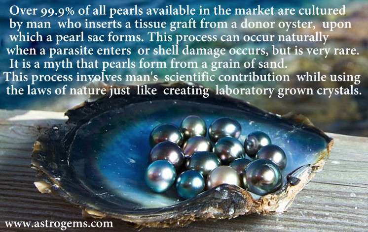 how cultured pearls are made