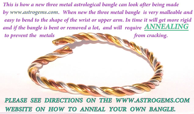 Healing Bracelet Yoga Bracelet Details about   Three Metal Bangle Unisex Bracelet BR74 