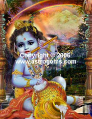 Photographs of baby Krishna