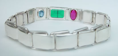 starter crystal healing bangle other side