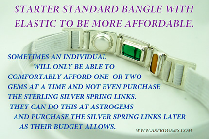 starter standard bangle with elastic