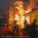 fire fighter paintings