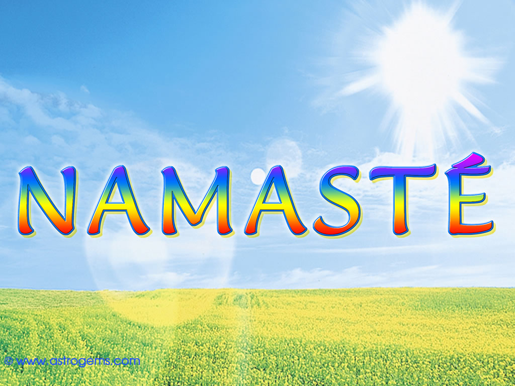 Free Namaste Wallpaper